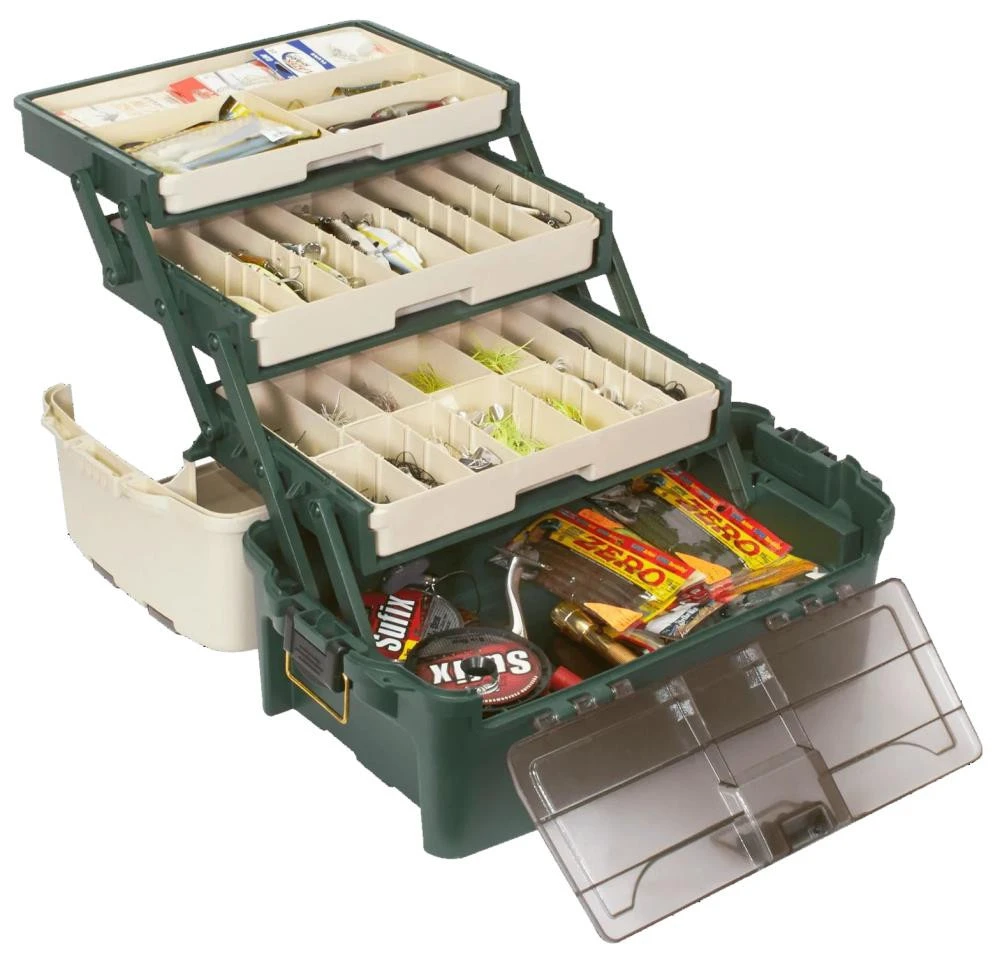 PLANO Hybrid Hip Tackle Box - 3 Tray Box/Drawer - Angelkasten 2 PLANO Hybrid Hip Tackle Box - 3 Tray Box/Drawer - Angelkasten – Bild 2
