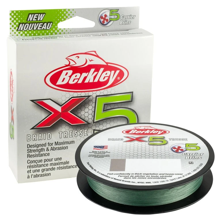 Berkley X5™ Braid 5-fach Geflochtene Schnur 1 Berkley X5™ Braid 5-fach Geflochtene Schnur
