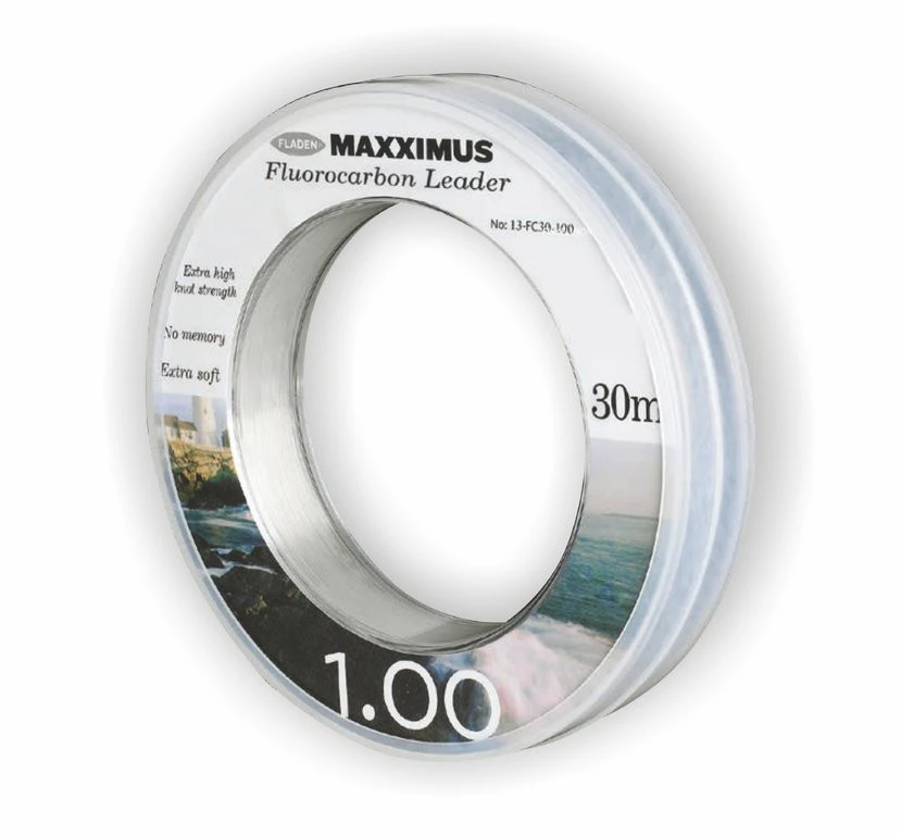 FLADEN Maxximus Fluorocarbon Vorfachschnur 2 FLADEN Maxximus Fluorocarbon Vorfachschnur – Bild 2
