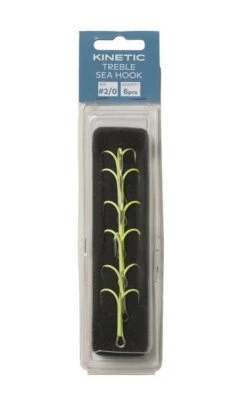 Kinetic Treble Sea Hook - Meeresdrilling Fluo 2x -Kinetic Verkaufsgeschäft Kinetic Treble Sea 2x 1280x1280
