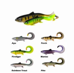 EFFZETT PIKE SEDUCER CURL TAIL - Loser Gummifisch 2er Pack -Kinetic Verkaufsgeschäft Pike Seducer Curl Tail Farbcode 773485 1280x1280