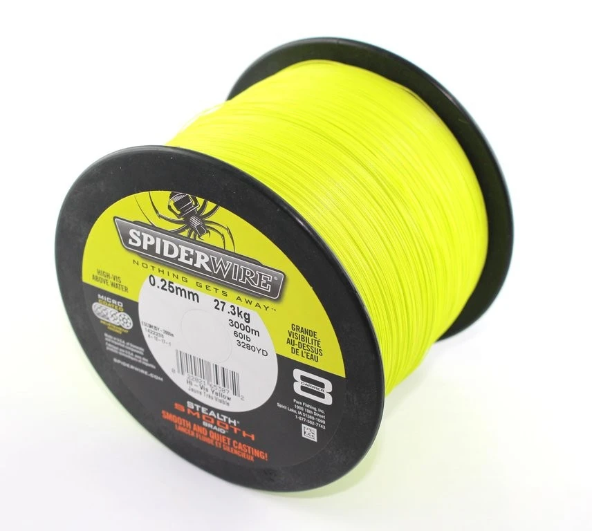 SPIDERWIRE Stealth Smooth 8 Yellow - 8-fach Geflochtene 5 SPIDERWIRE Stealth Smooth 8 Yellow - 8-fach Geflochtene – Bild 5