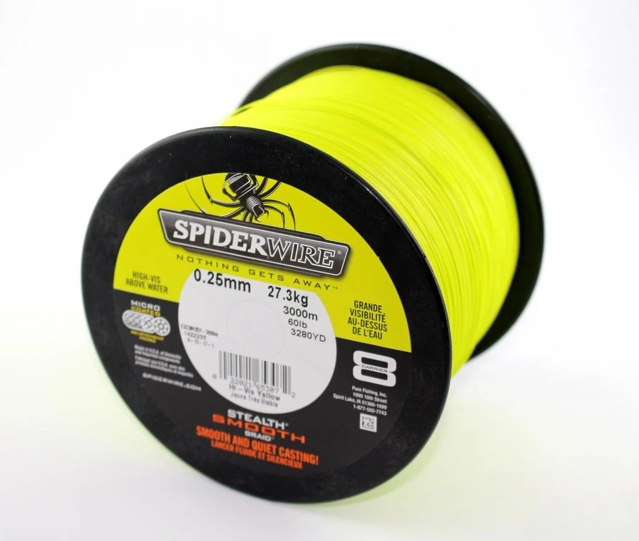SPIDERWIRE Stealth Smooth 8 Yellow - 8-fach Geflochtene 6 SPIDERWIRE Stealth Smooth 8 Yellow - 8-fach Geflochtene – Bild 6