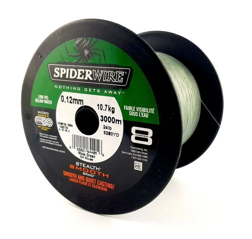 SPIDERWIRE Stealth Smooth 8 Moss Green - 8-fach Geflochtene 4 SPIDERWIRE Stealth Smooth 8 Moss Green - 8-fach Geflochtene – Bild 4