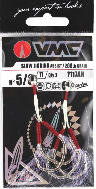 VMC Light Jigging Assist Hook 7117AH - Beifängerhaken 6 VMC Light Jigging Assist Hook 7117AH - Beifängerhaken – Bild 6