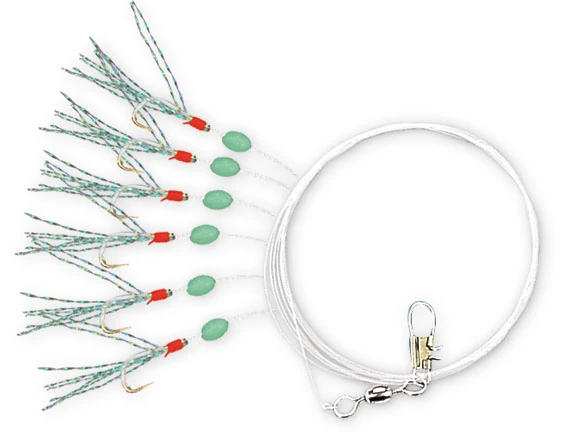 Zebco Heringsvorfach Lumo Haken 4 Zebco Heringsvorfach Lumo Haken – Bild 4