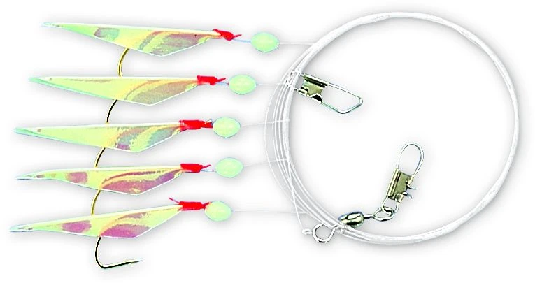 Zebco Heringsvorfach Mit Fluo-Fischhaut Und Leuchtperlen 2 Zebco Heringsvorfach Mit Fluo-Fischhaut Und Leuchtperlen – Bild 2
