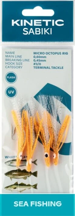 Kinetic Sabiki Micro Octopus Rig - Vorfach
