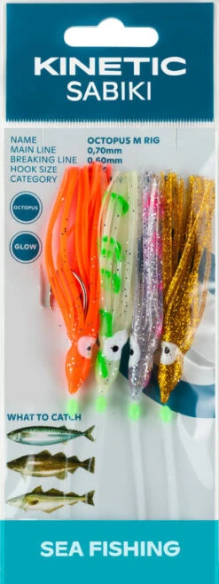 Kinetic Sabiki Octopus Rig Medium - Vorfach -Kinetic Verkaufsgeschäft f118 156 x1 1280x1280